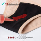 Mivorae Bikini Period Underwear in Organic Cotton For Heavy Flows - 3 Pack