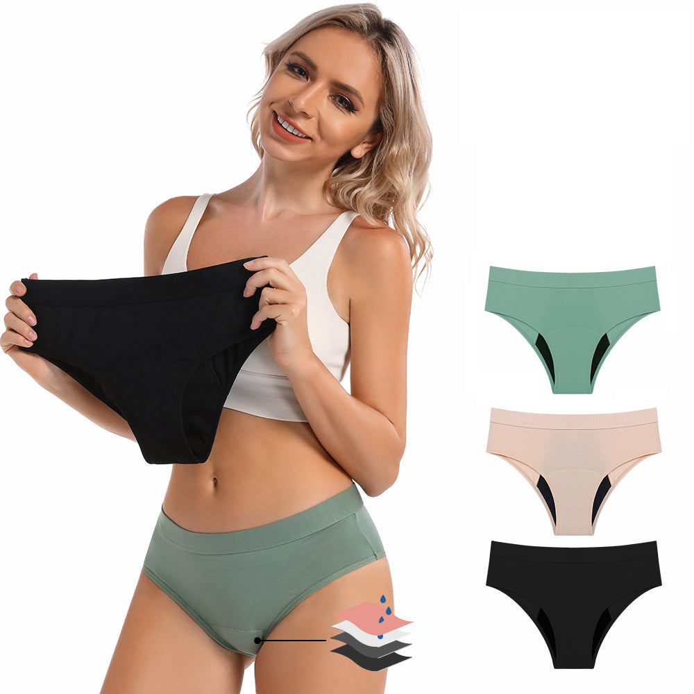 Mivorae Bikini Period Underwear in Organic Cotton For Heavy Flows