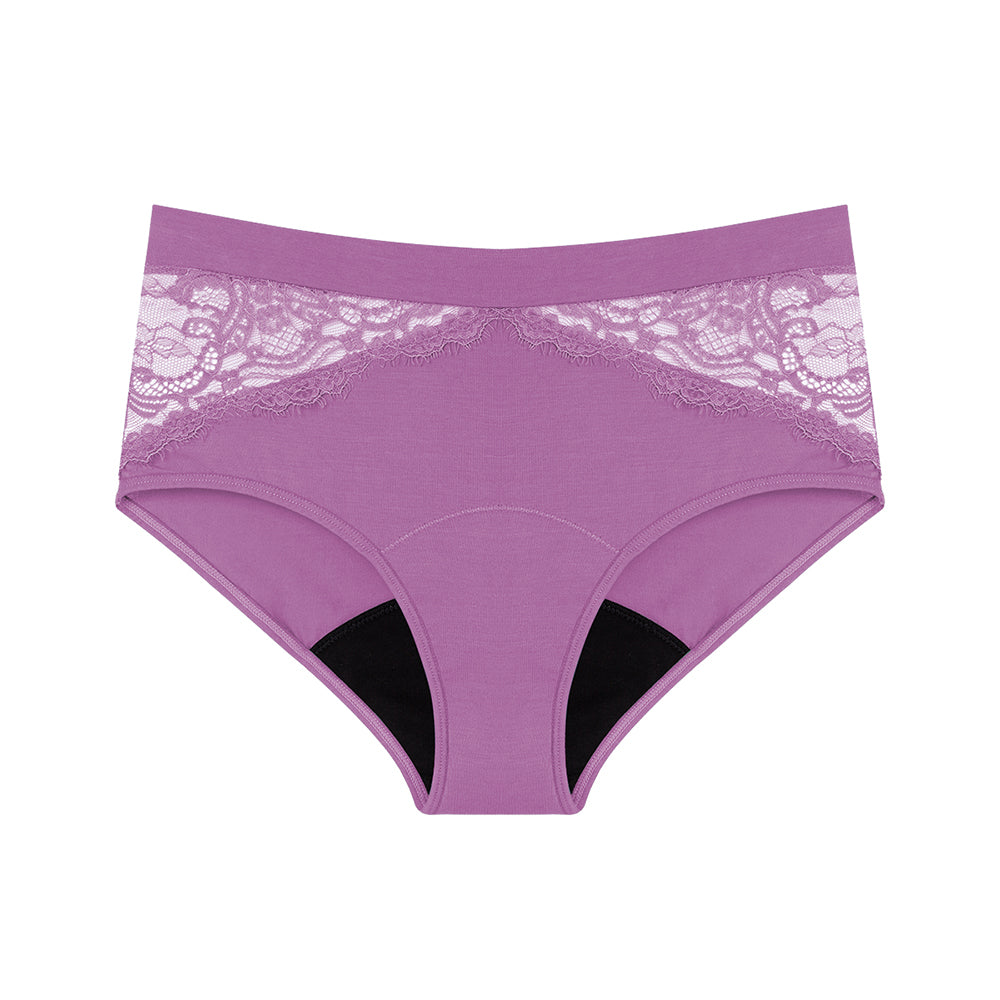 Mivorae High Waisted Period Underwear in Cotton For Medium Flows