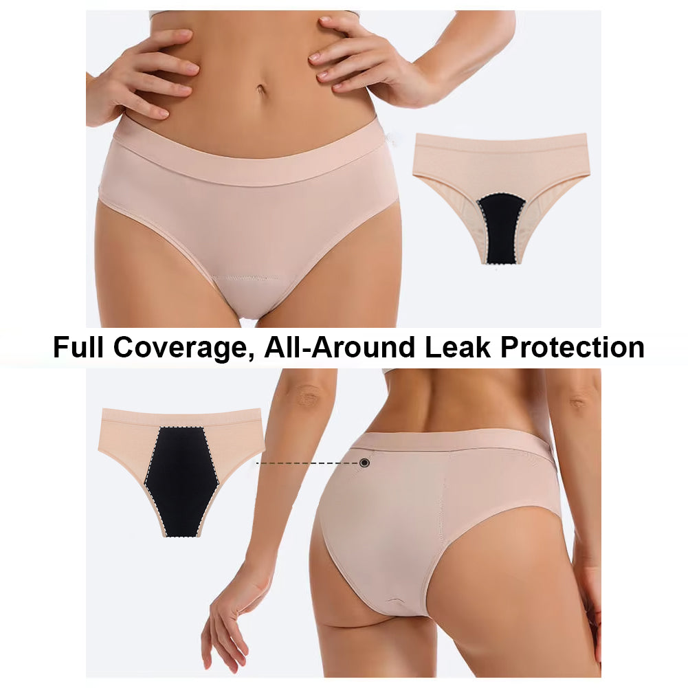 Mivorae Bikini Period Underwear in Organic Cotton For Heavy Flows