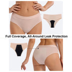 Mivorae Bikini Period Underwear in Organic Cotton For Heavy Flows - 3 Pack