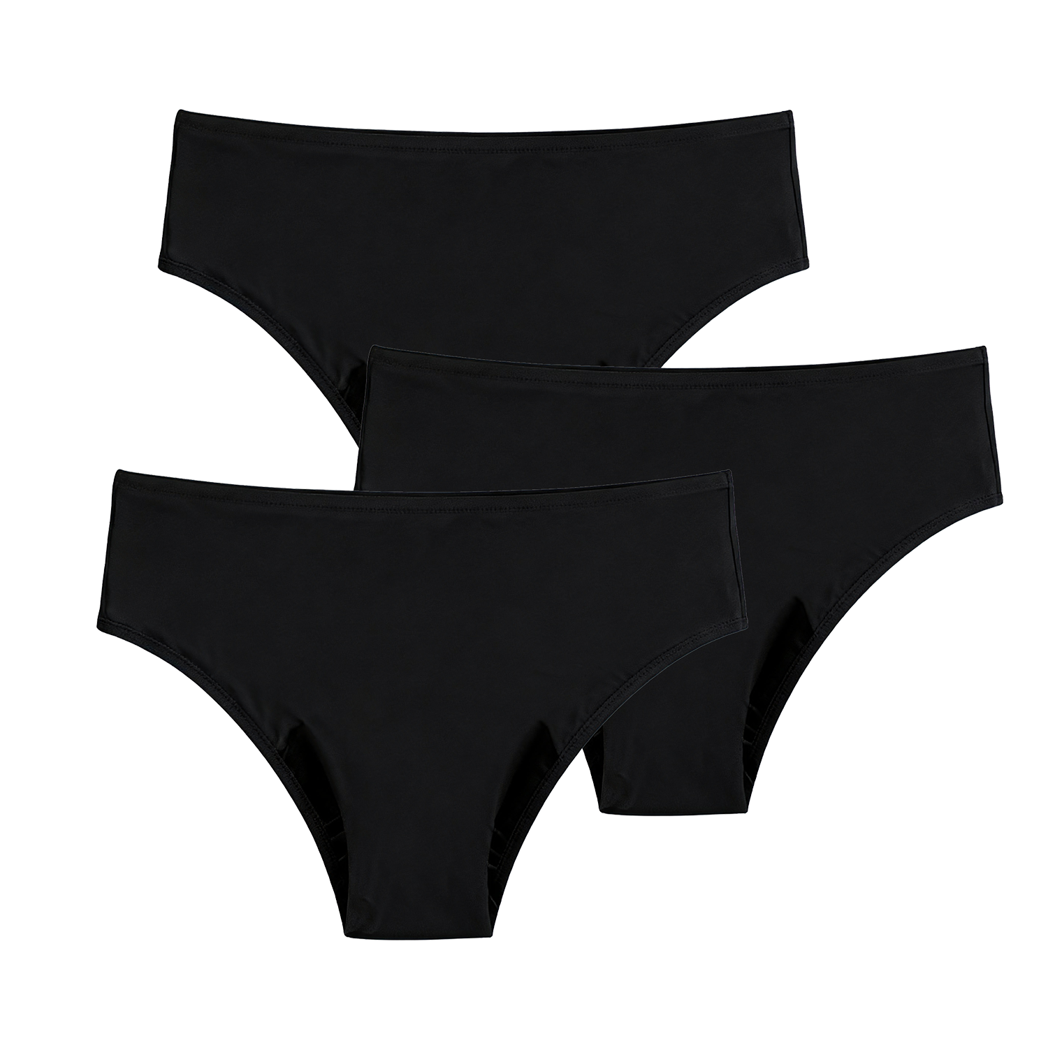 Mivorae Bikini Period Underwear in Organic Cotton For Heavy Flows - 3 Pack