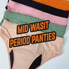 Mivorae Bikini Period Underwear in Organic Cotton For Heavy Flows - 3 Pack