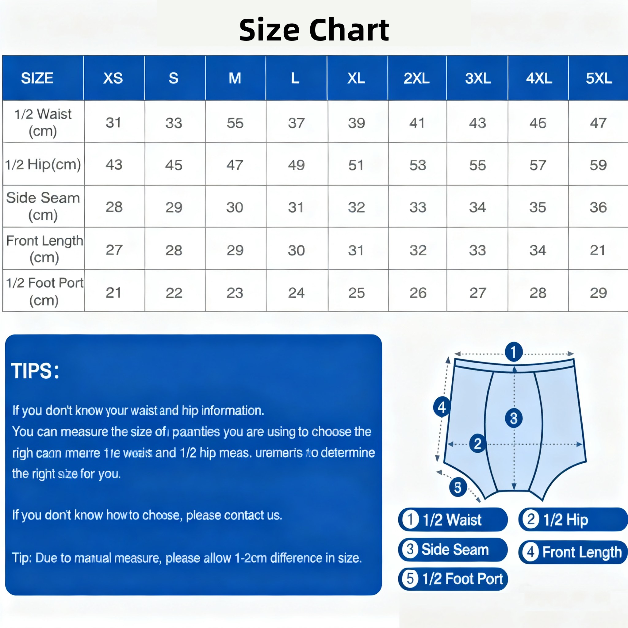 Mivorae Men's Washable Incontinence Boxer Briefs- 3 Pack